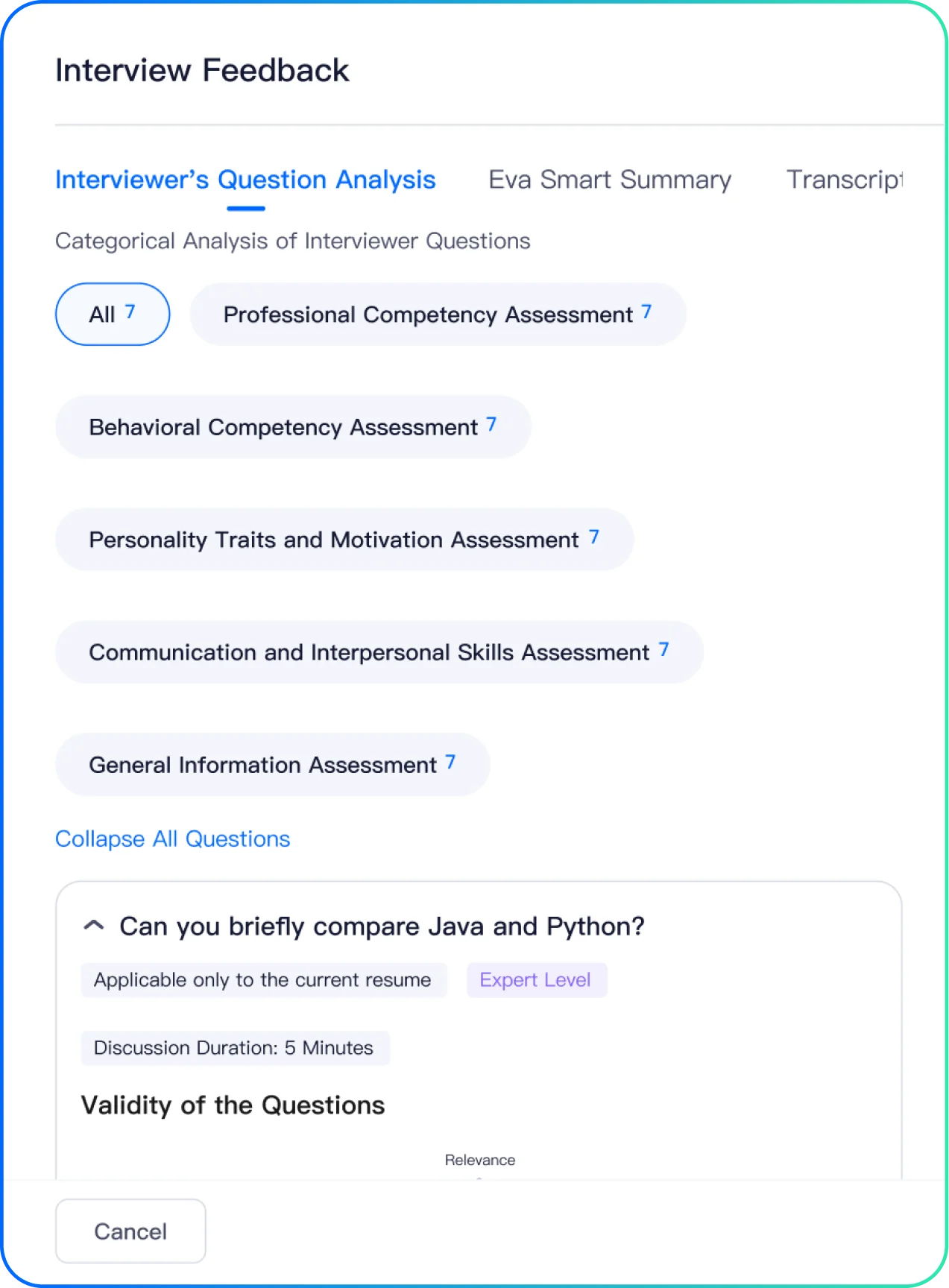 Moka Interviewer Analysis