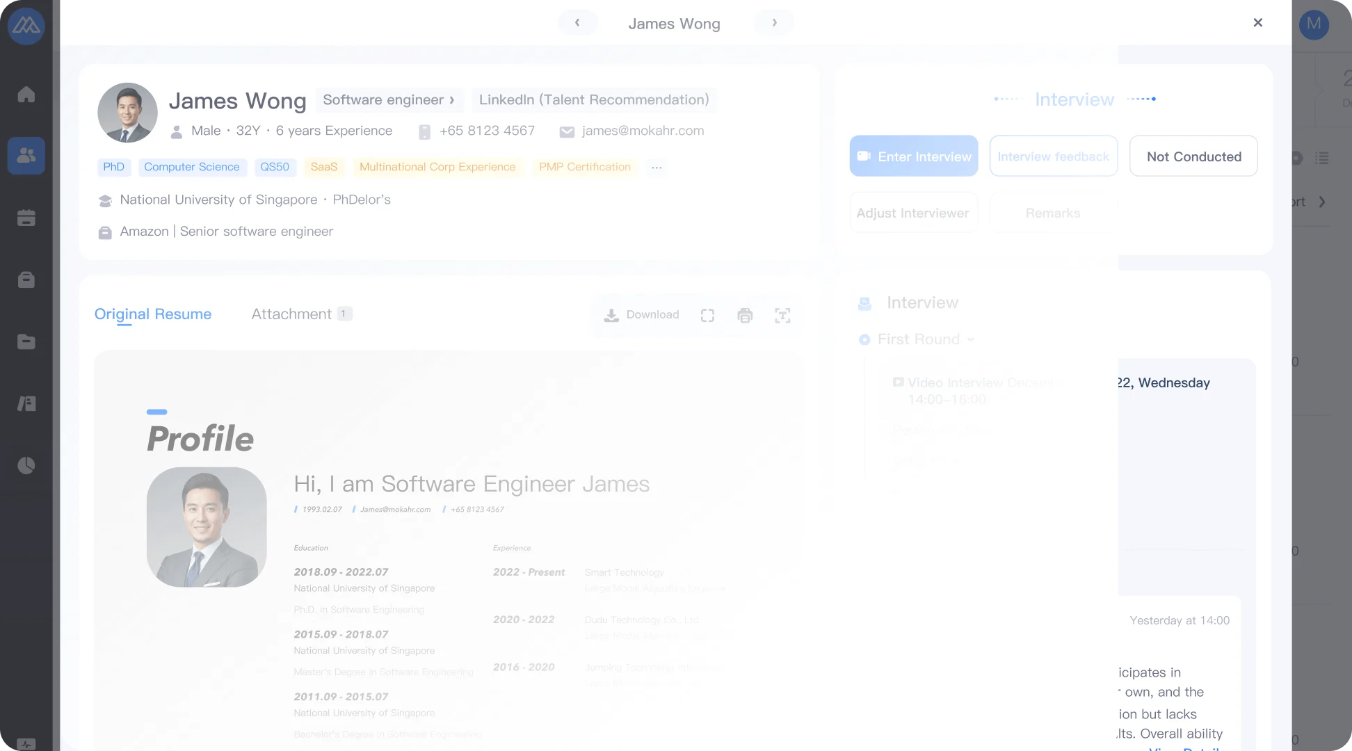 Moka Interviewer Analysis