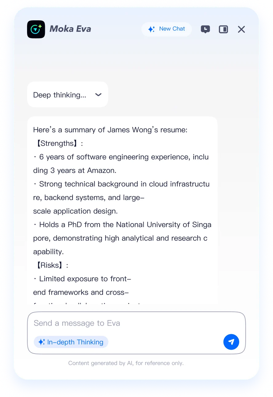 Moka AI Recruiting Assistant for HR